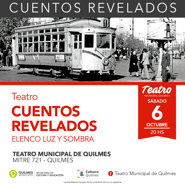 “Cuentos Revelados” en el Teatro Municipal