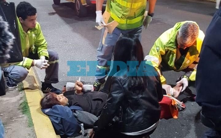  Una mujer fue atropellada en pleno centro de la Ciudad
