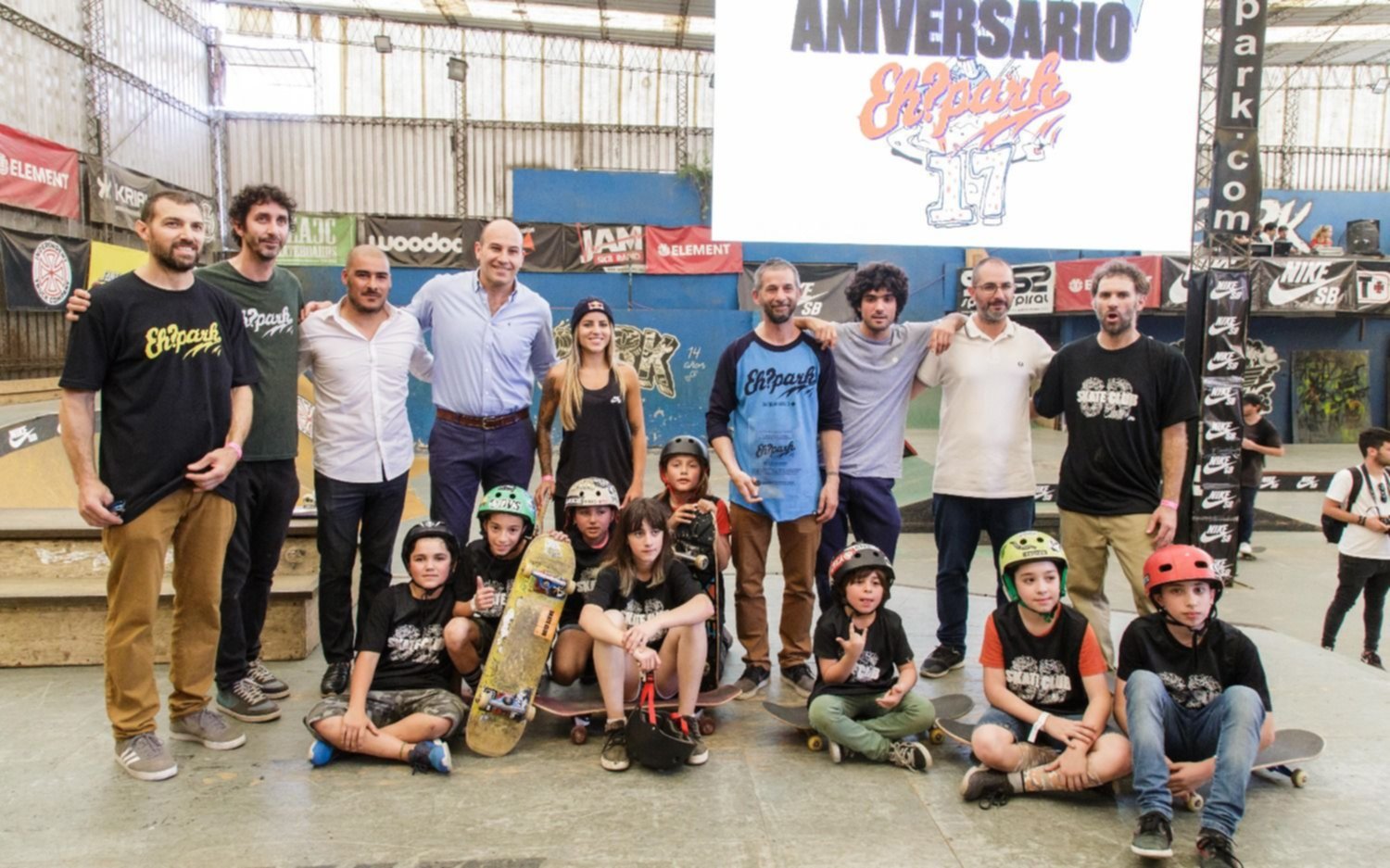 Figuras internacionales del skate visitaron la ciudad