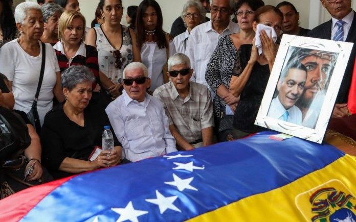 Venezuela: despidieron los restos del concejal opositor Fernando Albán