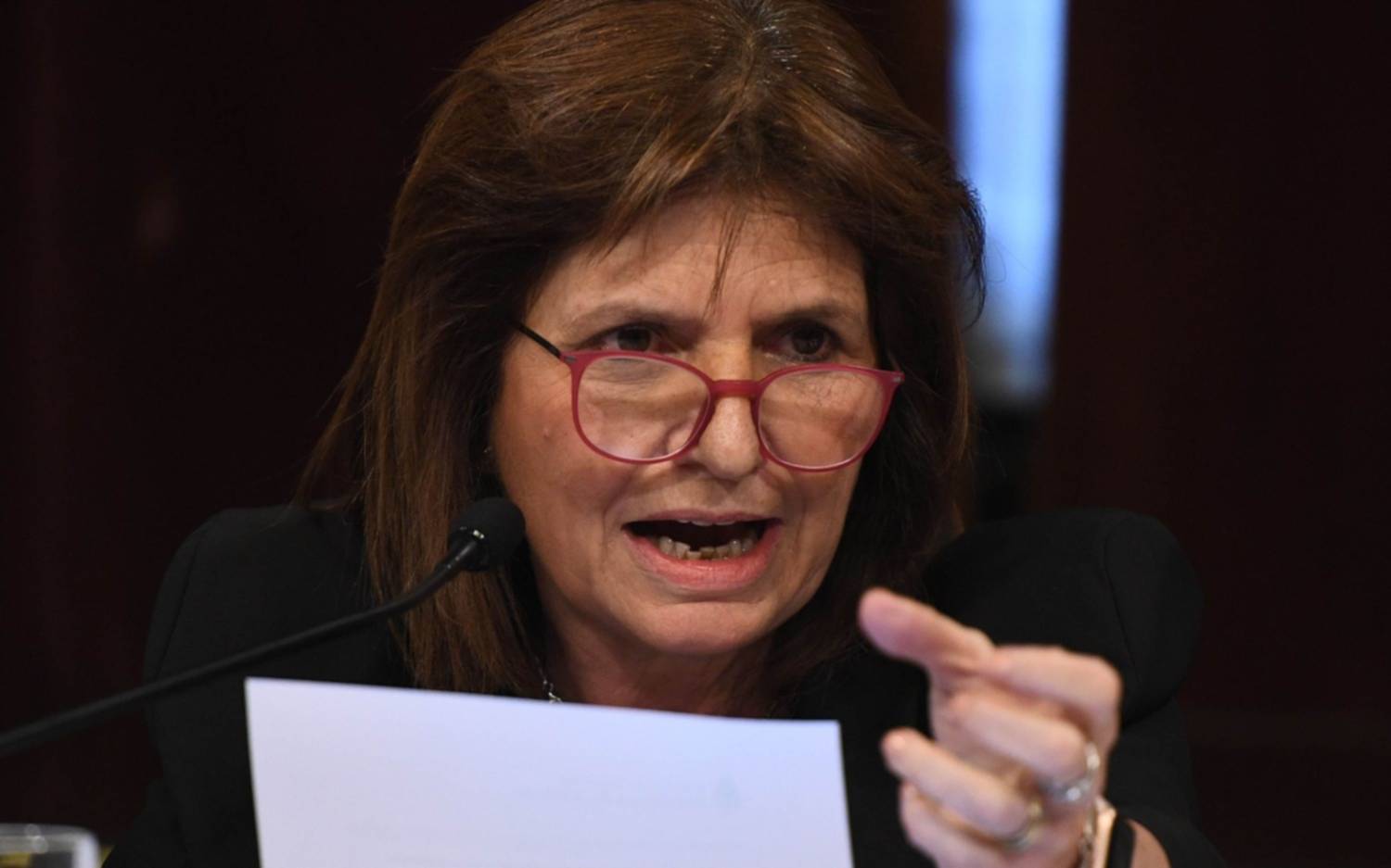 Bullrich sostuvo que se "restauró el estado de derecho" en zonas dominadas por narcos