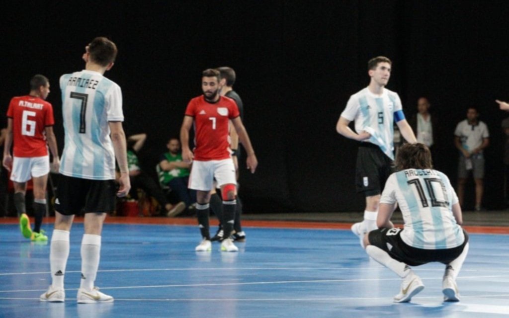 JJ.OO, futsal: Argentina ganaba 3 a 0 pero perdió y se quedó sin bronce