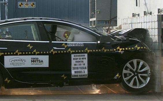 Según las últimas pruebas, el Tesla 3 es el auto más seguro del mundo