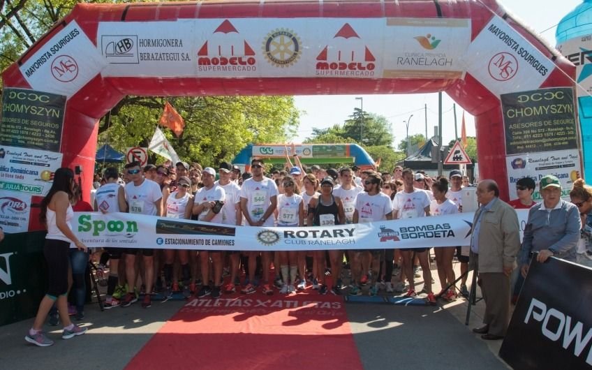 Se corrió una nueva carrera del Rotary Club de Ranelagh