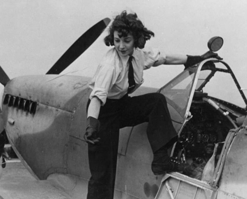 La historia de la piloto argentina que voló en la Segunda Guerra Mundial