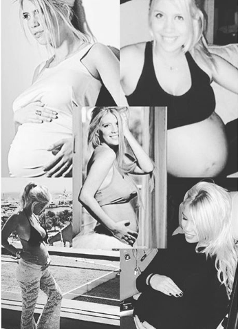 Wanda dejó una foto con todos sus embarazos