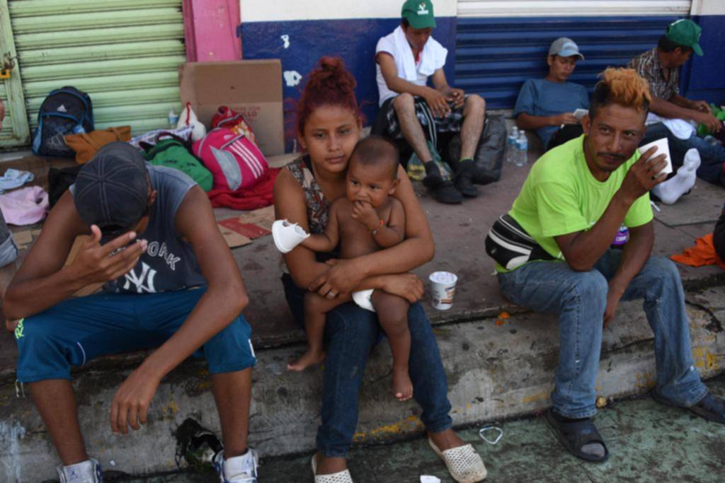 La caravana de inmigrantes que enfurece a Trump se tomó un día de descanso