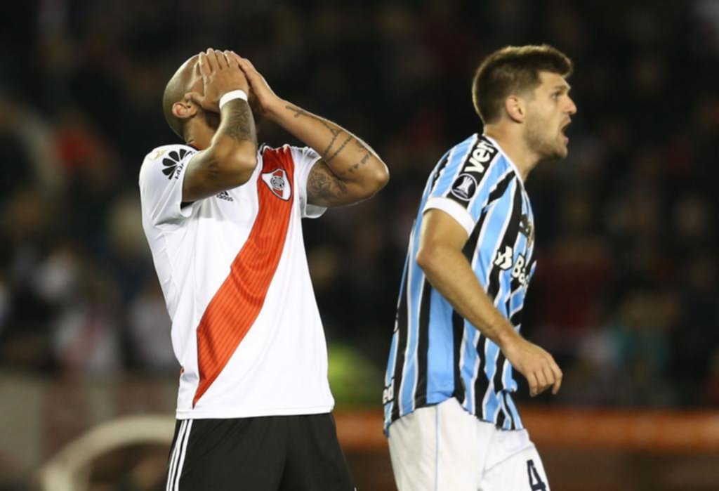 Gremio le dio un golpe inesperado a River en la ida