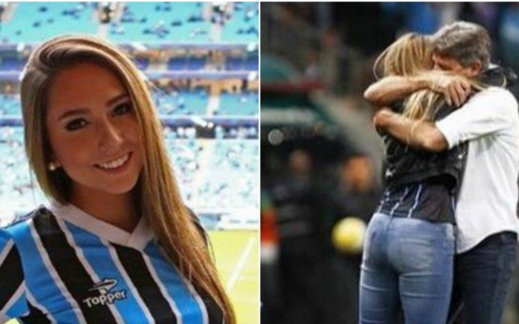 La euforia en las redes de la mediática hija del director técnico de Gremio