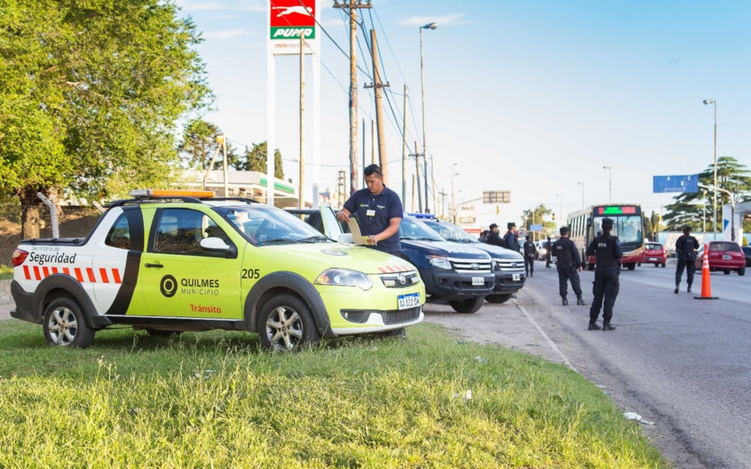 Nuevo control vehicular en el distrito