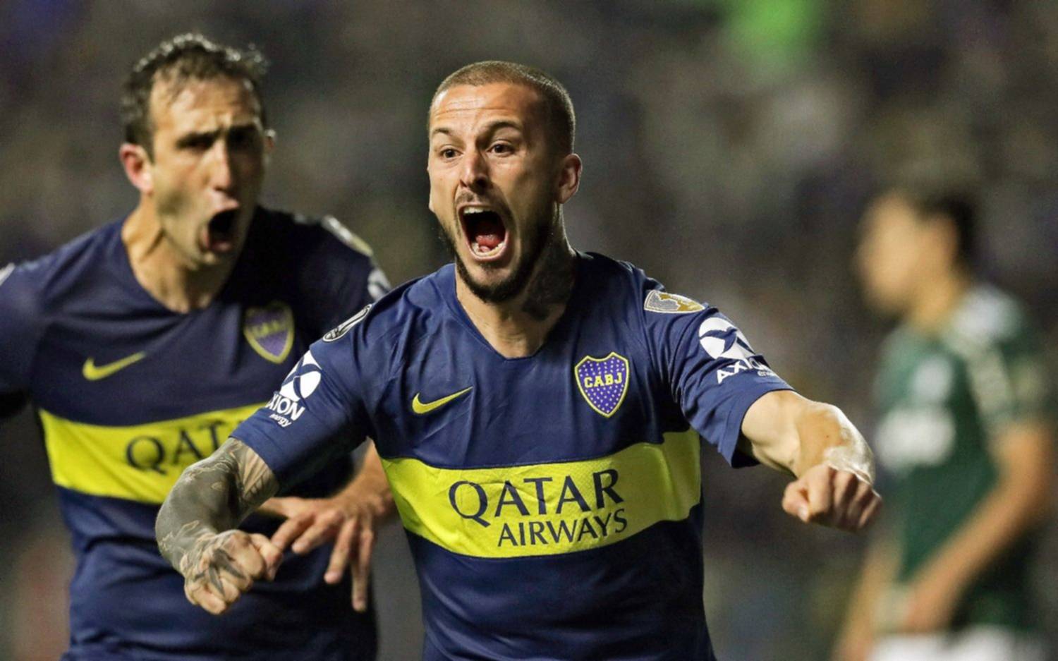 Con un doblete de Benedetto, Boca derrotó al Palmeiras en la Bombonera