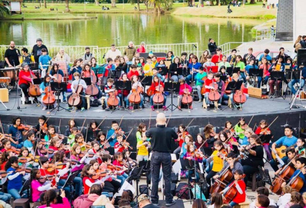 Un sueño hecho realidad: niños-músicos de escuelas públicas grabarán un DVD