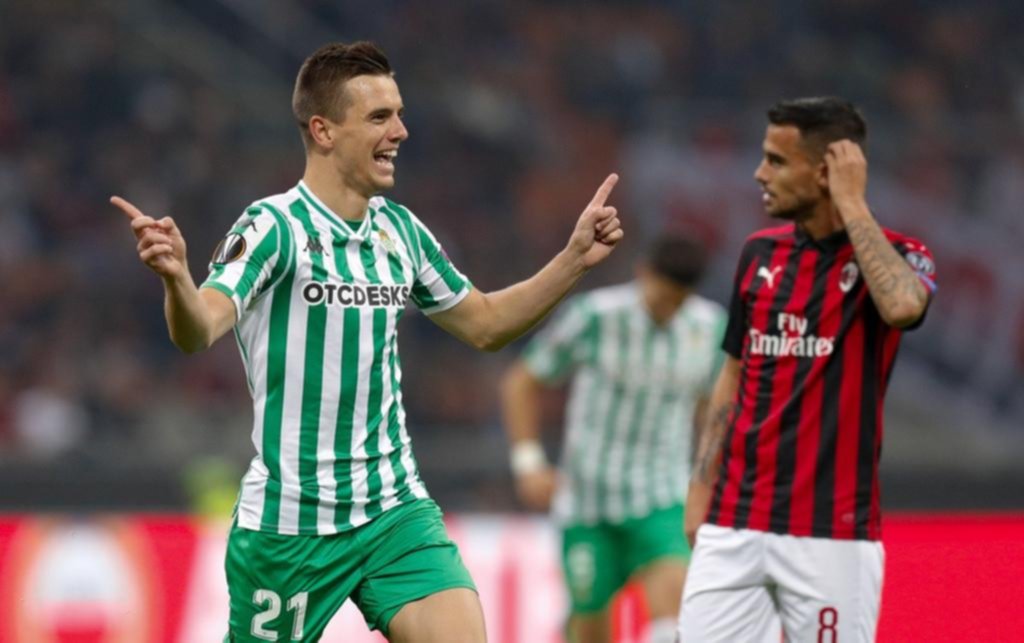 Lo Celso, que marcó un golazo para la victoria de Betis ante Milan, sigue deslumbrando
