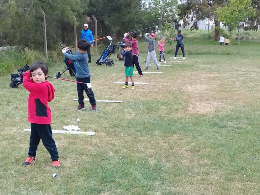 Golf, amigos y buen tiempo
