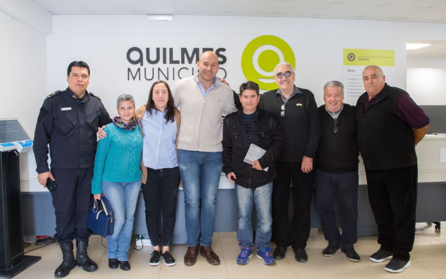 Molina recibió a Instituciones de Solano en el Centro de Gestión