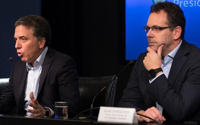 Dujovne y Sandleris explicarán el nuevo panorama económico en Londres y Nueva York 