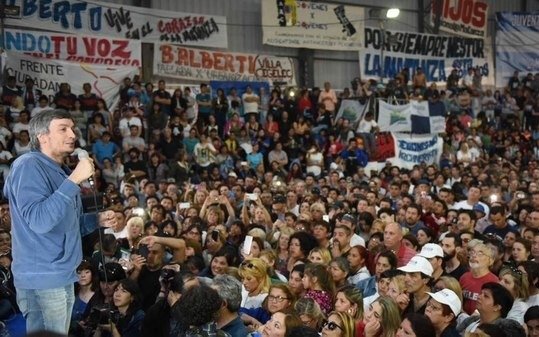 En La Matanza, Máximo encabezó un homenaje a su padre a 8 años de su fallecimiento