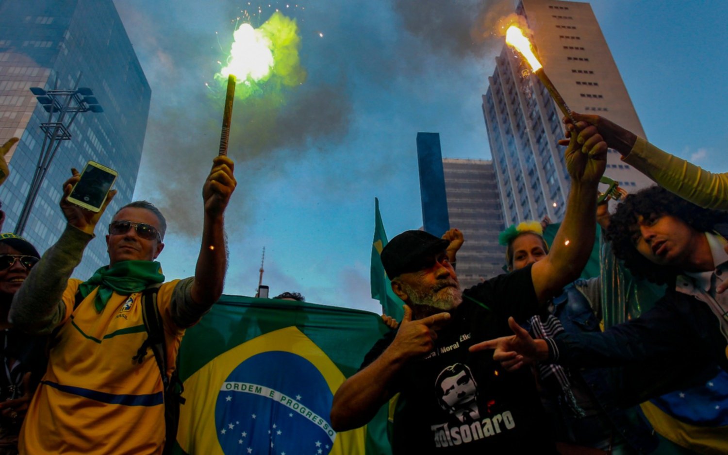 Bolsonaro prometió en su discurso de victoria: "Vamos a cambiar el destino de Brasil"