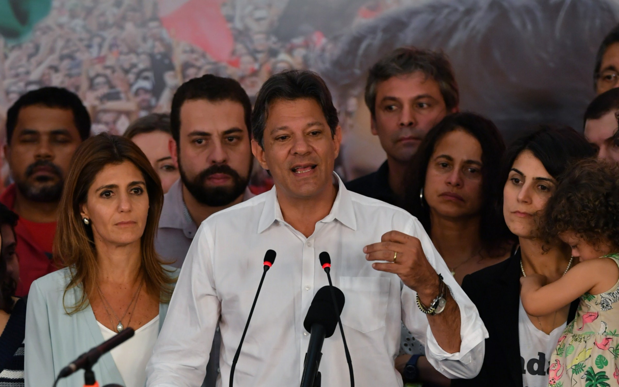 Haddad pidió respeto por "sus 45 millones de electores"