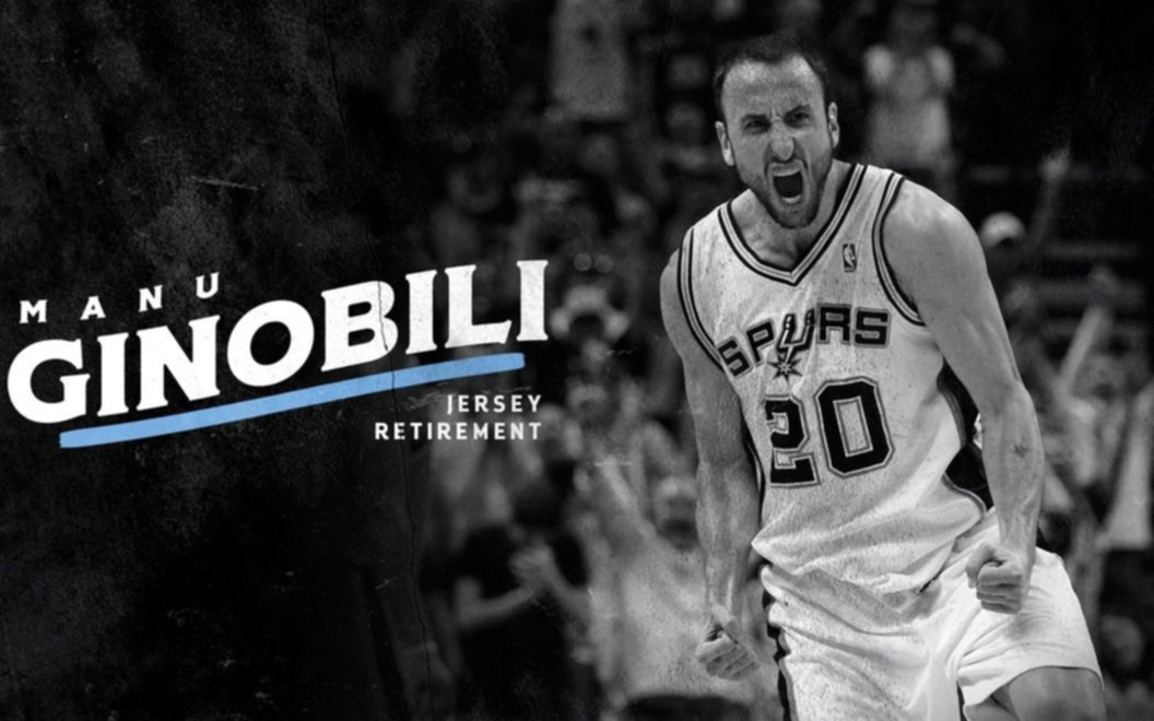 En honor a Manu: Los Spurs retirarán la camiseta número 20 que supo ser del bahiense