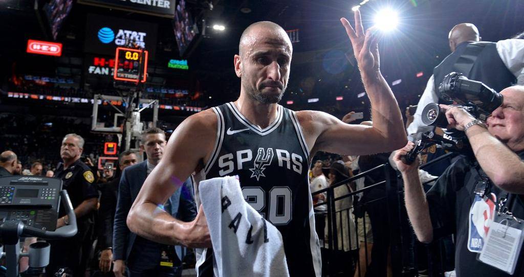 La camiseta número 20 de San Antonio tendrá un “único dueño”, Manu Ginóbili