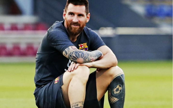 Messi fue convocado para disputar el duelo del Barcelona frente al Inter