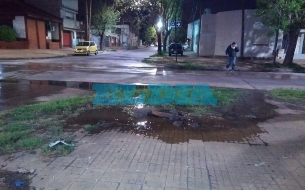 Malestar por un desborde cloacal en 26 y 34