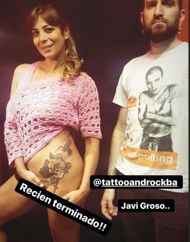 Ximena Capristo compartió la foto de su nuevo súper tatuaje