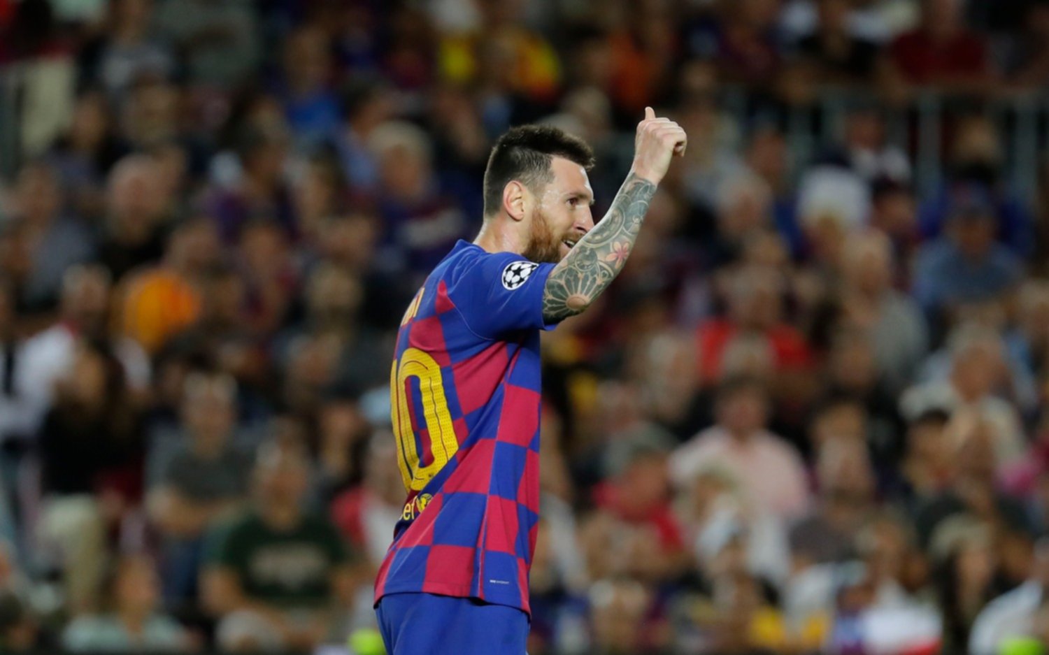 "Tenía ganas de volver a jugar 90 minutos", confesó Messi después de la victoria sobre el Inter