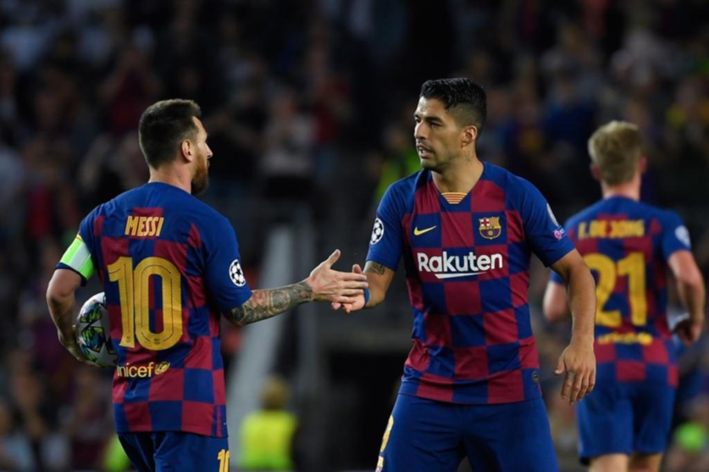 Messi se juntó con Suárez y el Barcelona alejó los fantasmas
