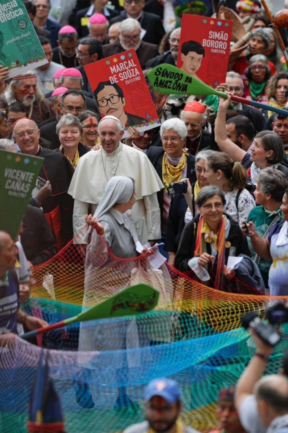 El Papa Francisco criticó el "desprecio de los pueblos" que hay "en mi tierra" 