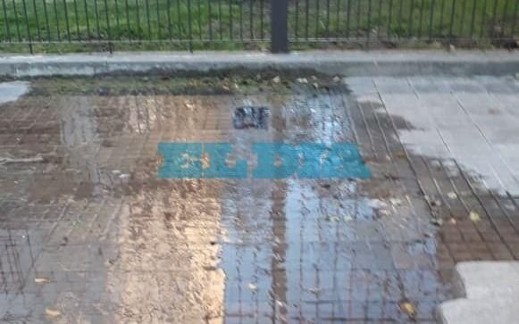 Abundante pérdida de agua en 35 entre 25 y 26