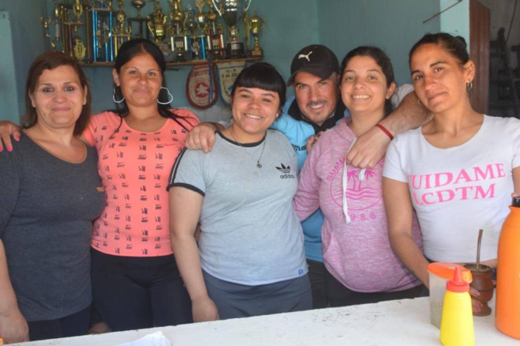 El aporte de un grupo de mamis