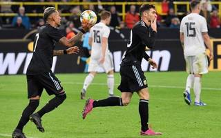 Argentina empató 2 a 2 con Alemania