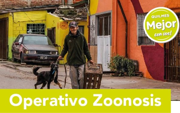 Nuevo operativo de Zoonosis en la plaza Papa Francisco