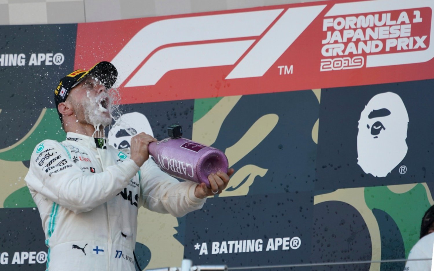 Bottas se quedó con el Gran Premio  de Japón en la Fórmula 1