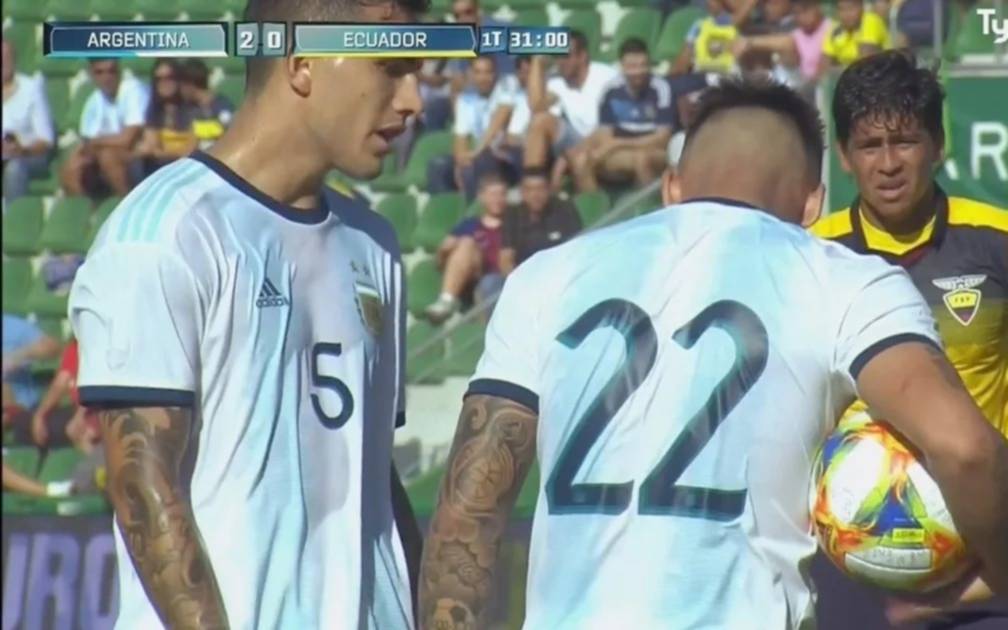 Lautaro Martínez insistió en las redes por el penal: "¿El próximo me lo dejás?"