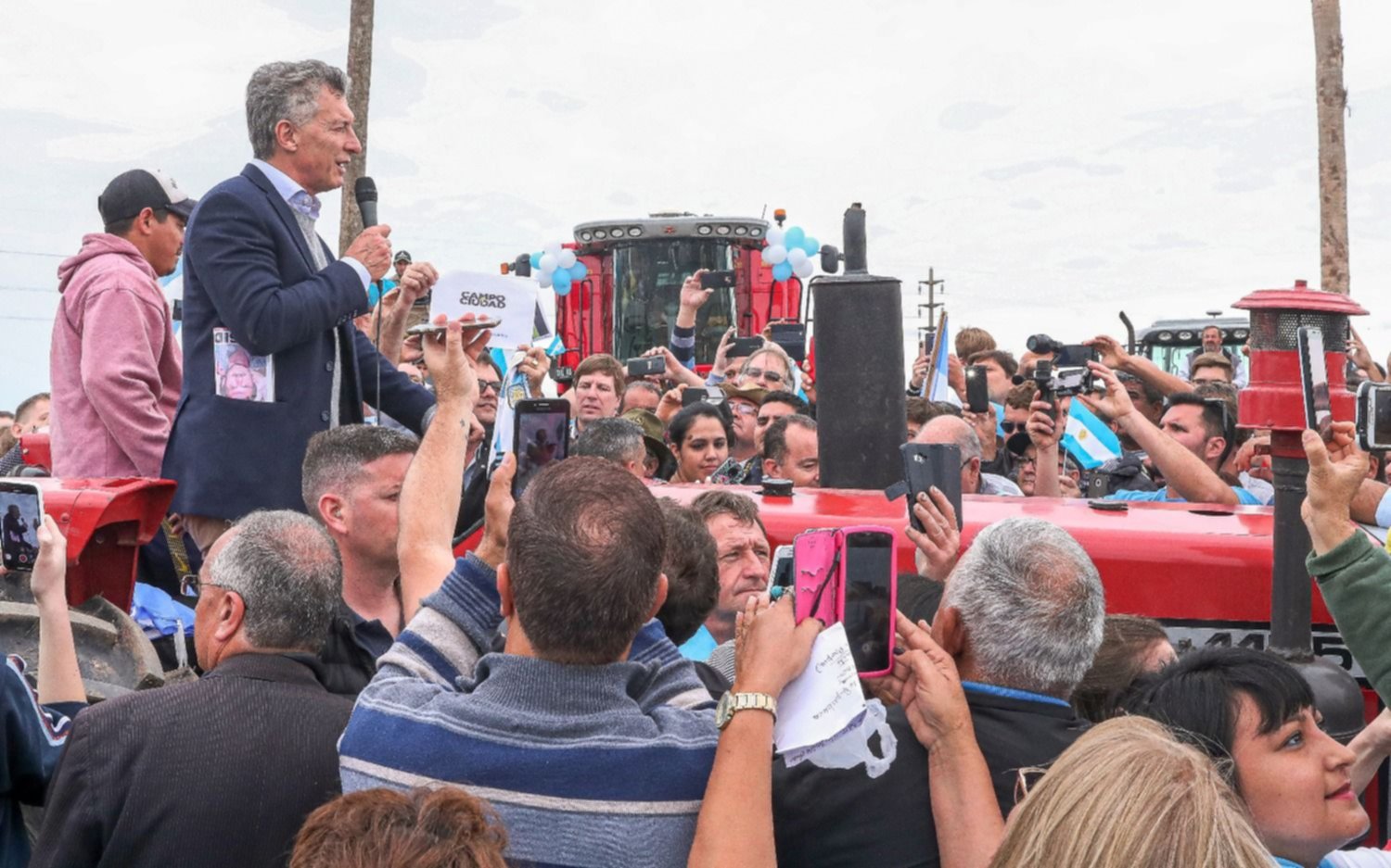 "No se puede vivir con este nivel de inflación", dijo Macri en Chaco