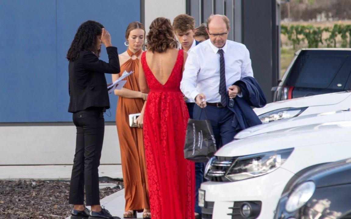 Nadal celebra su boda con la presencia de los reyes de España