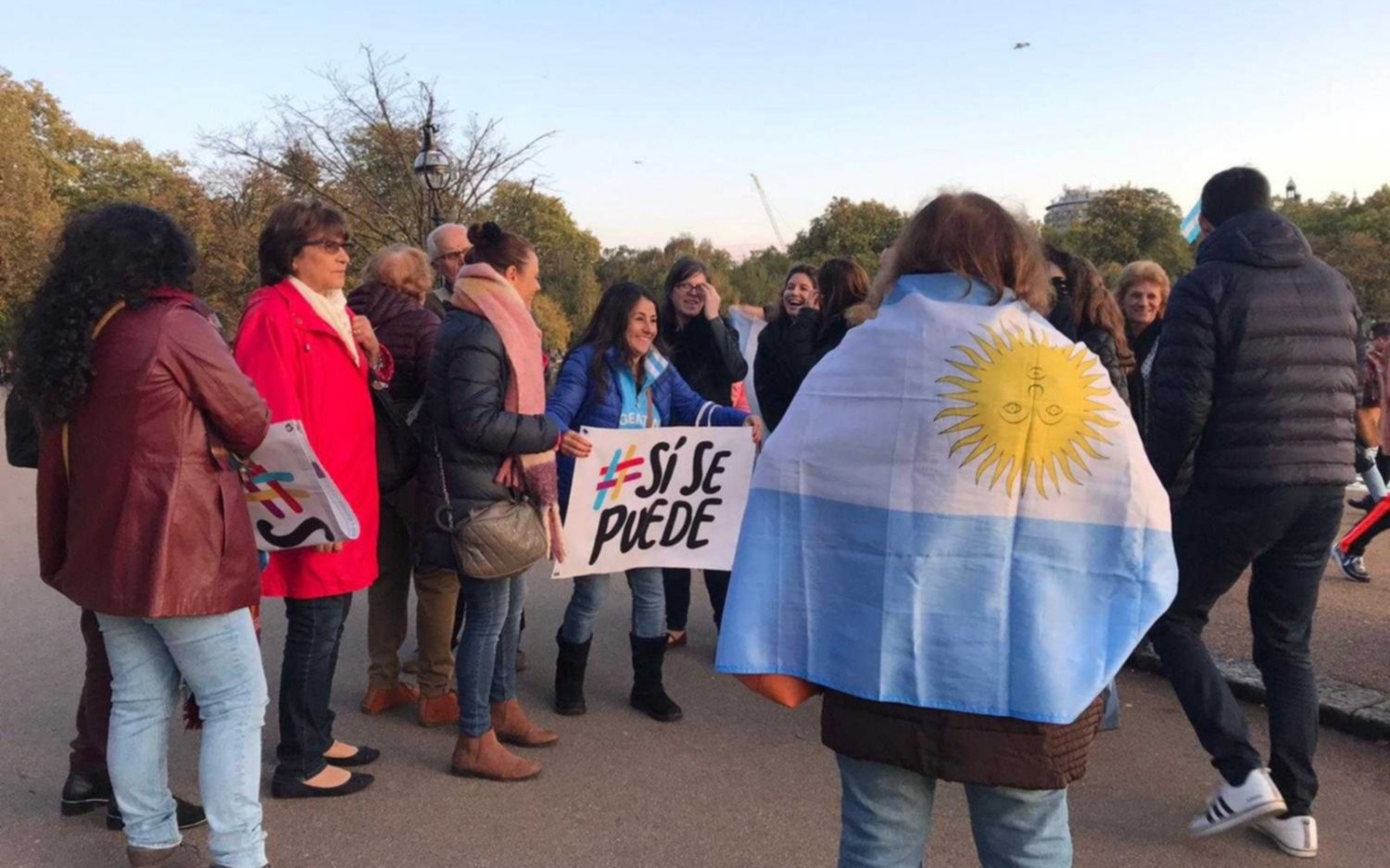 En ciudades del interior y en otros países también marcharon en apoyo a Macri