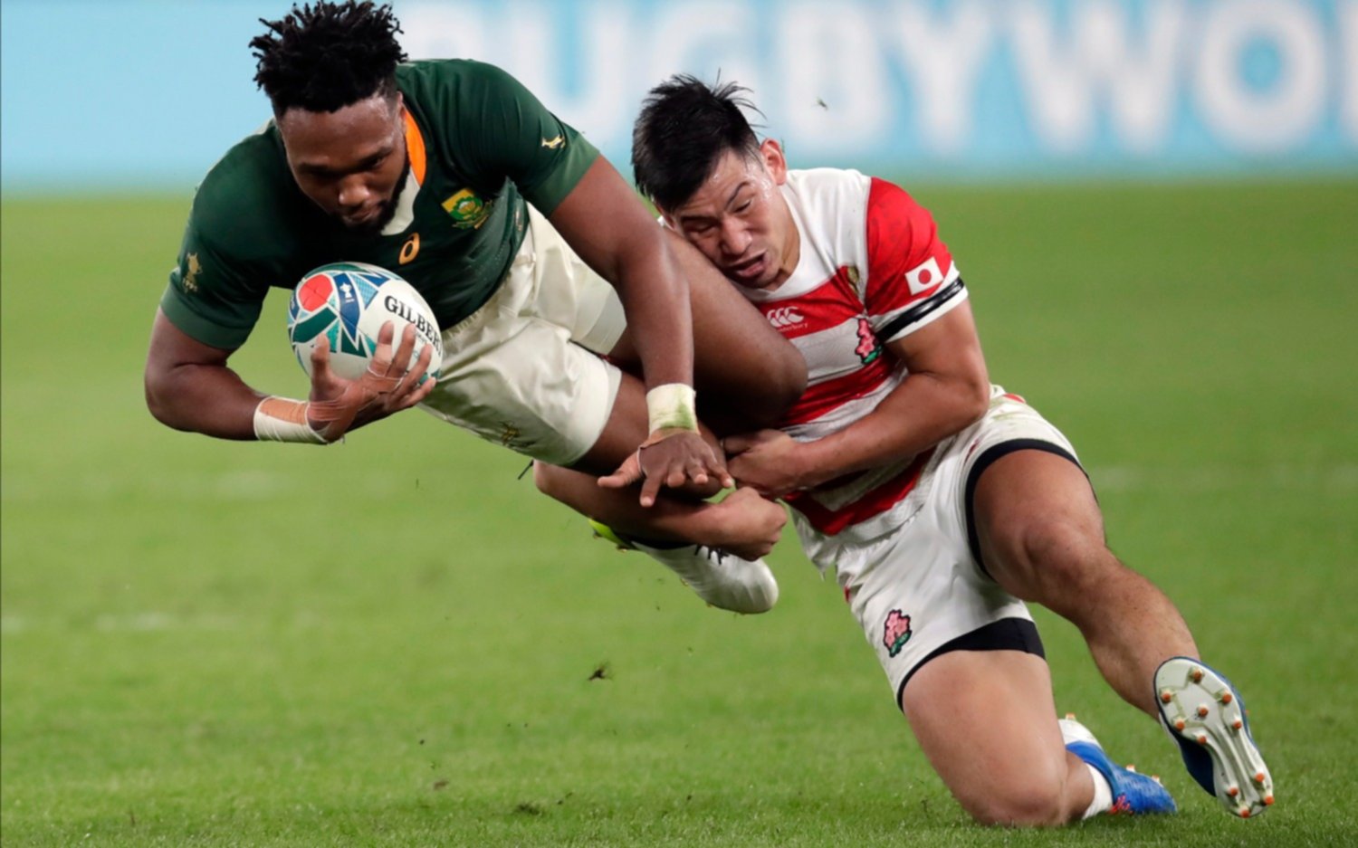 Sudáfrica y Gales ganaron sus partidos y  avanzaron a las semifinales del Mundial de Rugby