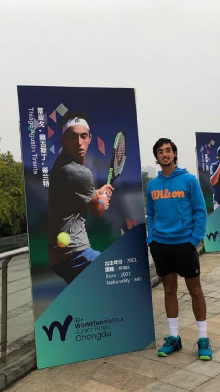 El platense Tirante, listo para jugar en el Masters de Chengdu