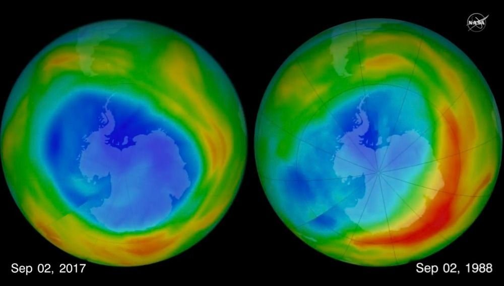 Alertan que el agujero en la capa de ozono mide menos desde su descubrimiento 