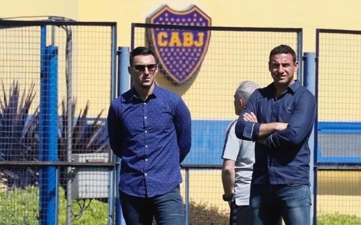 A casi 48 de la derrota ante River, Alfaro se reunió con Burdisso