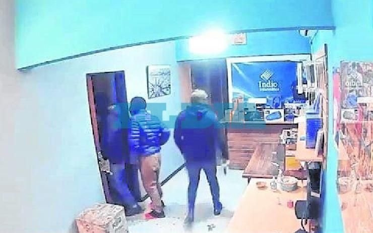 Un comercio de La Loma fue blanco de un escruche