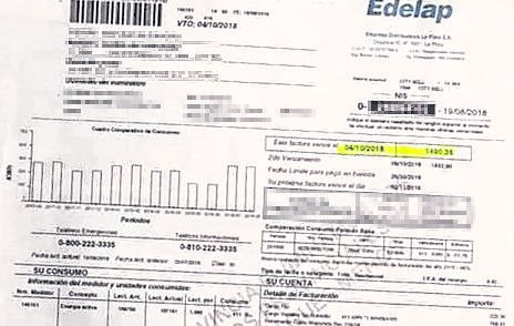 Vecinos denuncian fuertes subas en las boletas de la luz