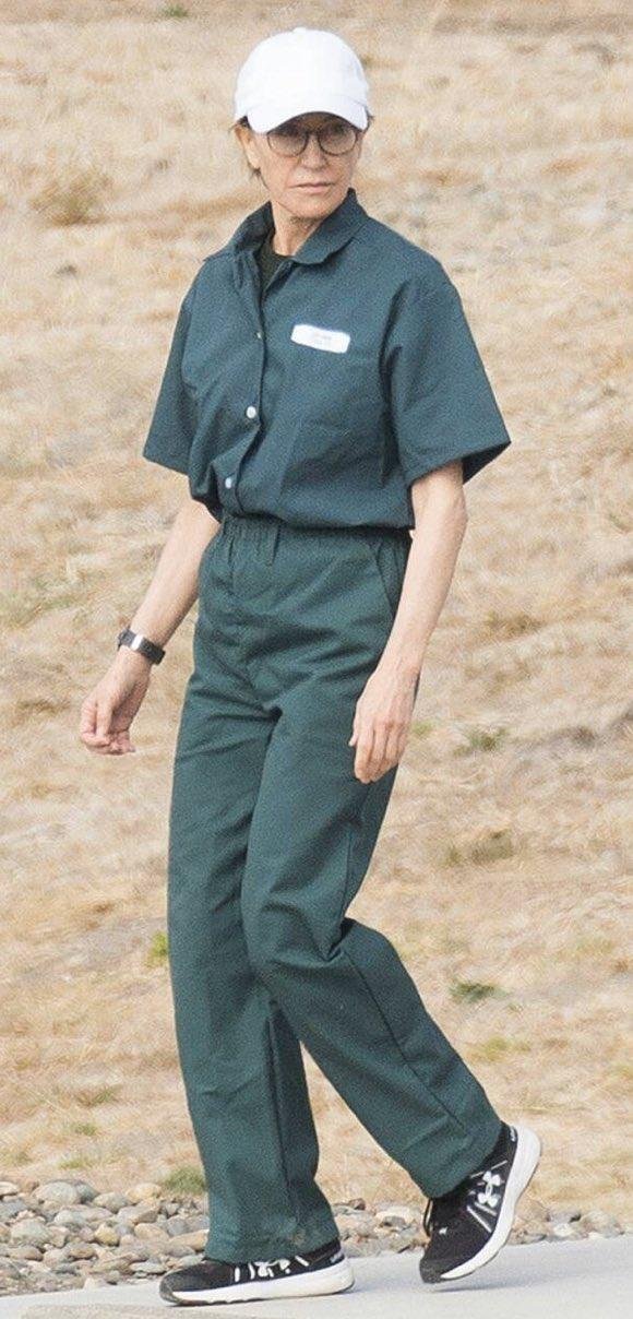 Terminó la pesadilla Felicity Huffman fue liberada tras ser condenada por soborno