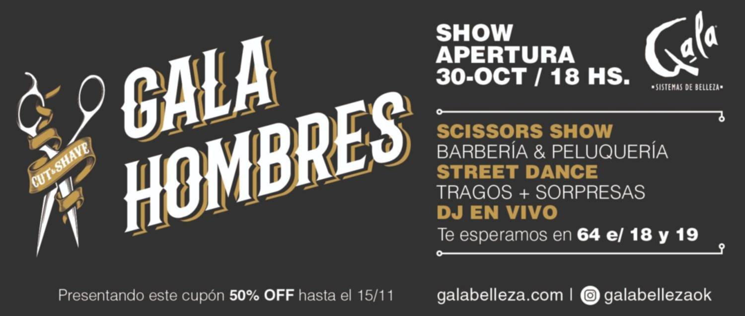 Nueva surcusal con servicios de belleza para hombres