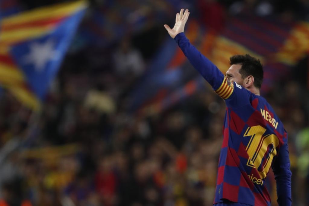 Doblete de Messi para la goleada ante Valladolid con que el Barça se subió a la punta