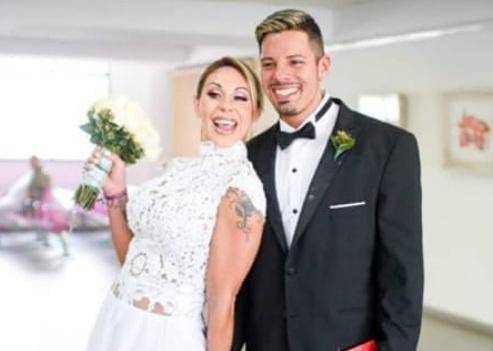 A meses de casarse, Farro en crisis con su marido